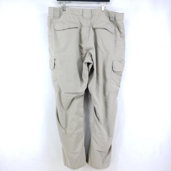 Tru-Spec Tactical Utility Pants Men's Size 42/30 Tan Gusseted - Picture 2 of 9